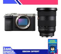 Boitier Sony A7CR Silver + FE 24-70mm f/2.8 GM II + Ebook 'Devenez Un Super Photographe