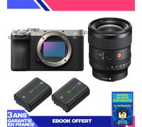 Boitier Sony A7CR Silver + FE 24mm f/1.4 GM + 2 Sony NP-FZ100 + Ebook 'Devenez Un Super Photographe