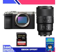 Boitier Sony A7CR Silver + FE 90mm f/2.8 Macro G OSS + 1 SanDisk 32GB Extreme PRO UHS-II SDXC 300 MB/s + Ebook 'Devenez Un Super Photographe