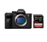Boîtier Sony A7R V + SanDisk 64 Go Extreme Pro SDXC UHS-II U3 V90 300 Mo/s