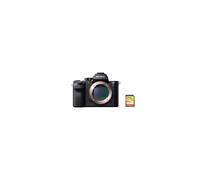 Boîtier Sony A7S II : 12,2 MP plein format, 4K UHD, 1080p120, ISO 409 600, stabilisation sur 5 axes, BIONZ X, dont carte SD de 64 Go
