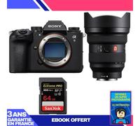 Boitier Sony A9 III + FE 12-24mm f/2.8 GM + 1 SanDisk 64GB Extreme PRO UHS-II SDXC 300 MB/s + Ebook 'Devenez Un Super Photographe