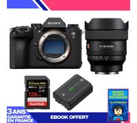 Boitier Sony A9 III + FE 14mm f/1.8 GM + 1 SanDisk 128GB Extreme PRO UHS-II SDXC 300 MB/s + 1 Sony NP-FZ100 + Ebook 'Devenez Un Super Photographe