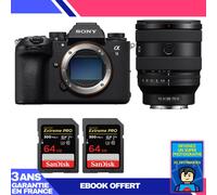 Boitier Sony A9 III + FE 20-70mm f/4 G + 2 SanDisk 64GB Extreme PRO UHS-II SDXC 300 MB/s + Ebook 'Devenez Un Super Photographe