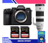 Boitier Sony A9 III + FE 200-600mm f/5.6-6.3 G OSS + 2 SanDisk 128GB Extreme PRO UHS-II SDXC 300 MB/s + Ebook 'Devenez Un Super Photographe