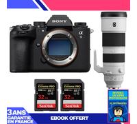 Boitier Sony A9 III + FE 200-600mm f/5.6-6.3 G OSS + 2 SanDisk 32GB Extreme PRO UHS-II SDXC 300 MB/s + Ebook 'Devenez Un Super Photographe