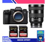 Boitier Sony A9 III + FE 24-105mm f/4 G OSS + 2 SanDisk 256GB Extreme PRO UHS-II SDXC 300 MB/s + Ebook 'Devenez Un Super Photographe