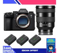 Boitier Sony A9 III + FE 24-105mm f/4 G OSS + 3 Sony NP-FZ100 + Ebook 'Devenez Un Super Photographe