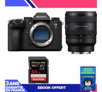 Boitier Sony A9 III + FE 24-50mm f/2.8 G + 1 SanDisk 64GB Extreme PRO UHS-II SDXC 300 MB/s + Ebook 'Devenez Un Super Photographe