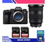 Boitier Sony A9 III + FE 24-70mm f/2.8 GM II + 2 SanDisk 32GB Extreme PRO UHS-II SDXC 300 MB/s + Ebook 'Devenez Un Super Photographe