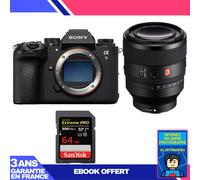 Boitier Sony A9 III + FE 50mm f/1.2 GM + 1 SanDisk 64GB Extreme PRO UHS-II SDXC 300 MB/s + Ebook 'Devenez Un Super Photographe
