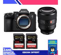 Boitier Sony A9 III + FE 50mm f/1.2 GM + 2 SanDisk 128GB Extreme PRO UHS-II SDXC 300 MB/s + Ebook 'Devenez Un Super Photographe