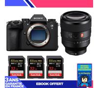 Boitier Sony A9 III + FE 50mm f/1.2 GM + 3 SanDisk 32GB Extreme PRO UHS-II SDXC 300 MB/s + Ebook 'Devenez Un Super Photographe