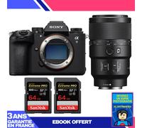 Boitier Sony A9 III + FE 90mm f/2.8 Macro G OSS + 2 SanDisk 64GB Extreme PRO UHS-II SDXC 300 MB/s + Ebook 'Devenez Un Super Photographe