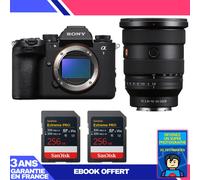 Boitier Sony alpha 1 II + FE 16-35mm f/2.8 GM II + 2 SanDisk 256GB Extreme PRO UHS-II SDXC + Ebook 'Devenez Un Super Photographe