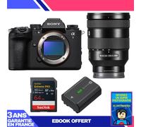 Boitier Sony alpha 1 II + FE 24-105mm f/4 G OSS + 1 SanDisk 64GB Extreme PRO UHS-II SDXC + Sony NP-FZ100 + Ebook 'Devenez Un Super Photographe