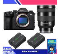 Boitier Sony alpha 1 II + FE 24-105mm f/4 G OSS + 2 Sony NP-FZ100 + Ebook 'Devenez Un Super Photographe