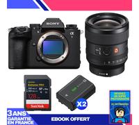 Boitier Sony alpha 1 II + FE 24mm f/1.4 GM + 1 SanDisk 128GB Extreme PRO UHS-II SDXC + 2 Sony NP-FZ100 + Ebook 'Devenez Un Super Photographe
