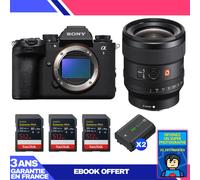 Boitier Sony alpha 1 II + FE 24mm f/1.4 GM + 3 SanDisk 512GB Extreme PRO UHS-II SDXC + 2 Sony NP-FZ100 + Ebook 'Devenez Un Super Photographe