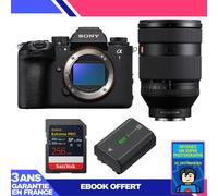 Boitier Sony alpha 1 II + FE 28-70mm f/2 GM + 1 SanDisk 256GB Extreme PRO UHS-II SDXC + Sony NP-FZ100 + Ebook 'Devenez Un Super Photographe