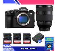 Boitier Sony alpha 1 II + FE 28-70mm f/2 GM + 3 SanDisk 512GB Extreme PRO UHS-II SDXC + 3 Sony NP-FZ100 + Ebook 'Devenez Un Super Photographe