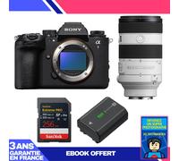 Boitier Sony alpha 1 II + FE 70-200mm f/4 Macro G OSS II + 1 SanDisk 256GB Extreme PRO UHS-II SDXC + Sony NP-FZ100 + Ebook 'Devenez Un Super Photographe