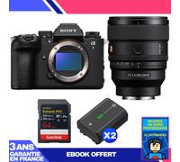 Boitier Sony alpha 1 II + FE 85mm f/1.4 GM II + 1 SanDisk 64GB Extreme PRO UHS-II SDXC + 2 Sony NP-FZ100 + Ebook 'Devenez Un Super Photographe