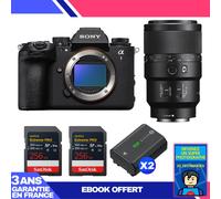 Boitier Sony alpha 1 II + FE 90mm f/2.8 Macro G OSS + 2 SanDisk 256GB Extreme PRO UHS-II SDXC + 2 Sony NP-FZ100 + Ebook 'Devenez Un Super Photographe