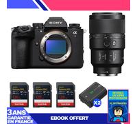 Boitier Sony alpha 1 II + FE 90mm f/2.8 Macro G OSS + 3 SanDisk 128GB Extreme PRO UHS-II SDXC + 2 Sony NP-FZ100 + Ebook 'Devenez Un Super Photographe
