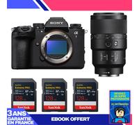 Boitier Sony alpha 1 II + FE 90mm f/2.8 Macro G OSS + 3 SanDisk 128GB Extreme PRO UHS-II SDXC + Ebook 'Devenez Un Super Photographe