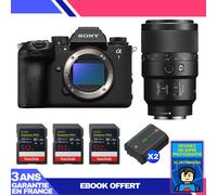 Boitier Sony alpha 1 II + FE 90mm f/2.8 Macro G OSS + 3 SanDisk 512GB Extreme PRO UHS-II SDXC + 2 Sony NP-FZ100 + Ebook 'Devenez Un Super Photographe