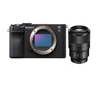 Boîtier Sony Alpha A7C II noir + Sony FE 90 mm f2.8 Macro G OSS monture E