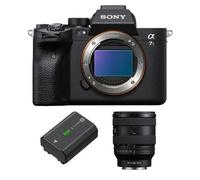 Boîtier Noir Alpha A7S III FE 20-70 mm F4 G + Batterie rechargeable Sony NP-FZ100 série Z