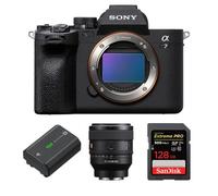 Boîtier Sony Alpha A7S III + FE 20-70mm F4 G + batterie Sony NP-FZ100 + SanDisk 128 Go Extreme Pro SDXC UHS-II U3 300 Mo/s