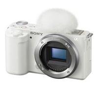 Sony Alpha ZV-E10 - APS-C - Caméra Vlog sans miroir avec objectifs interchangeables, couleur blanche