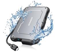 Graugear Boîtier externe 2,5 pouces 18066 – SSD/HDD – USB-C 3.2 Gen2 – IP66
