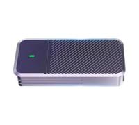 Boîtier SSD haute vitesse avec design en silicone thermique USB3.2 Gen2X2 2000 Mo/s Boîtier de disque de construction en aluminium