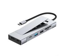 Boîtier SSD M.2 7 en 1, station d'accueil C USB 3.2 10 Gbit/s avec station d'extension multi-ports pour ordinateur portable, tablette