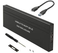 Boîtier SSD M.2 NGFF - Maclean - MCE582 - USB 3.0 - Compatible PC/MAC - Tailles 2230/2240/2260/2280