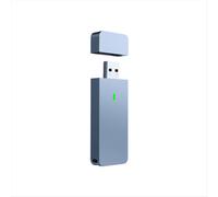 Boîtier SSD M.2 NVMe 2230 2242, adaptateur USB, gris argenté