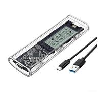 Boîtier SSD M.2 NVME NGFF avec système de surveillance intégré pour écrire la température du volume et le temps de fonctionnement à une vitesse de 10 Gbit/s (NGFF AC)