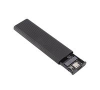 Boîtier SSD M.2 NVMe, Protocole D'accélération USB C 3.1 UASP Adaptateur de Boîtier SSD SATA Boîtier en Alliage D'aluminium Boîtier SSD avec Indicateurs LED pour SSD Taille 2242 2260 2280