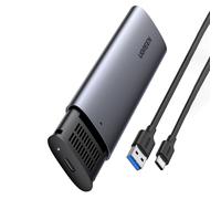 Boîtier SSD M.2 SATA 3.0 Gris avec USB-C Ugreen