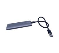 Boîtier SSD M.2 USB 3.1 Type C 10 Gbit/s Boîtier en aluminium pour transfert de données et sauvegarde du système, support de disque dur NVMe