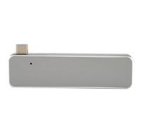 Boîtier SSD M.2SATA entièrement en aluminium, design fin et portable, connecteur USB rétractable et interface USB 3.1 Gen 2, haute qualité et