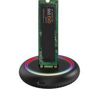 Boitier Ssd Nvme, Petit Et Léger, M.2 Nvme Et Sata Usb C Ssd Adaptateur De Station D'Accueil, Usb 3.1 Gen 2 10Gbps Puce Puissante Disque Dur Externe