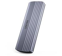 UNITEK Boîtier SSD S1241B01 M.2 NVMe USB-C 10 Gbit/s Aluminium gris