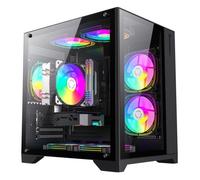 Boitier - station pour composant pc Gamemax pc chassis infinity mini bk micro atx