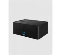 ICY BOX Station d’Accueil USB 3.0 pour 2 SSD ou Dique Dur de 2,5 ou 3,5 Pouces, Fonction clonage, Adaptateur/ Boitier disque dur interne & externe, IB-1232CL-U3