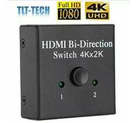 Boitier Switch HDMI prise male vers double femelle multiprise commutateur hub